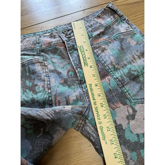 Pilcro Anthropologie Women Pants Colorful Size 27 The Wanderer Cotton Blend - Picture 11 of 14